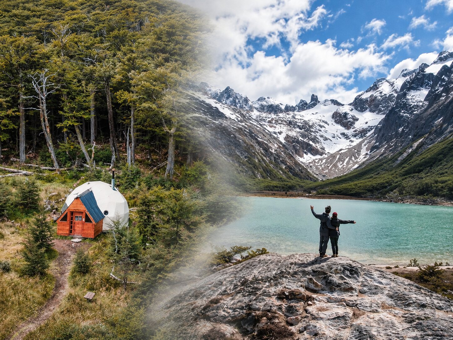 Trekking a Laguna Esmeralda