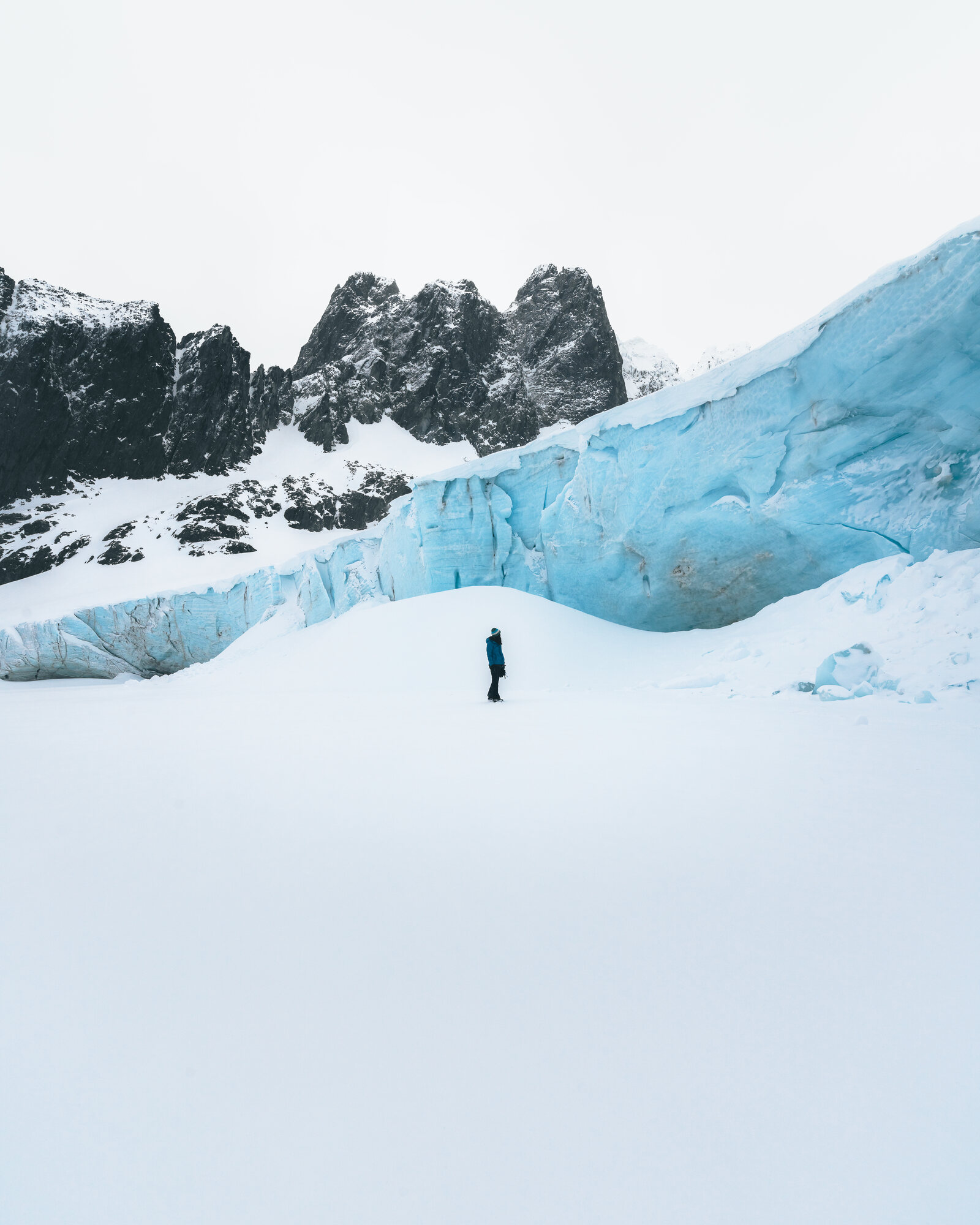 Tránsito glaciar en el Ojo del Albino
